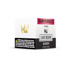 Ruby Violet Live Resin Badder